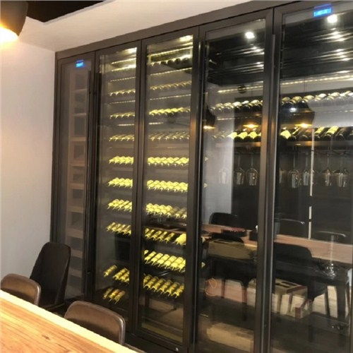 專業(yè)不銹鋼酒柜酒架工程 誠信經(jīng)營 佛山夢奇源金屬制品供應(yīng)